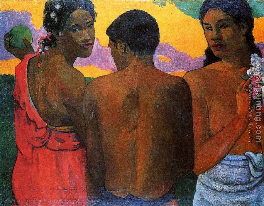 Paul Gauguin : Three Tahitians